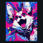 Pôster Pop Art Anime Welsh Corgi Dog 001 - Victoria Sasuk<br><div class="desc">[ Pinturas de Arte de Alta Qualidade ] ● Acrílico no papel ● 9.600~12.000píxel ● 500dpi scano Victoria Sasuke 】 Ilustrator que ama anime japonês e cães Kawaii. Ela desenhar cachorros alegres e expressivos em um estilo colorido e POP. Estas pinturas vão animar a sua vida quotidiana.</div>