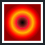 Poster Pop Art ConcentricTargets 01<br><div class="desc">Pop Art inspirou gráfico com um toque contemporâneo.</div>