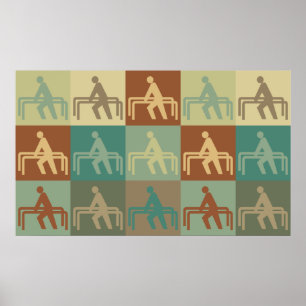 Poster Pop art da fisioterapia