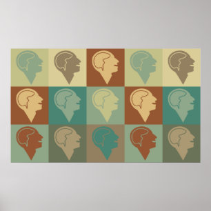 Poster Pop art da psicologia