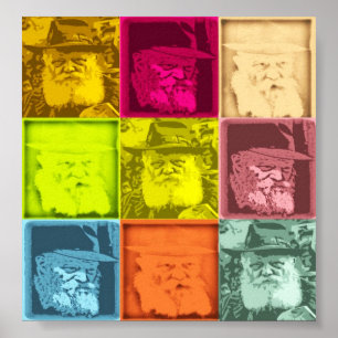 Pôster Pop art de Rebbe