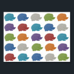 Pôster Pop Art Hedgehog<br><div class="desc">Adaptado a partir de uma imagem sozinha</div>