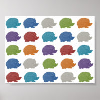 Pop Art Hedgehog