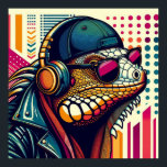 POSTER POP ART IGUANA 3<br><div class="desc">POP ART IGUANA</div>