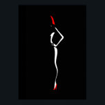 Poster Pop Art Inspirou Moda 4<br><div class="desc">Pop Art Inspirou Mulher da Moda</div>