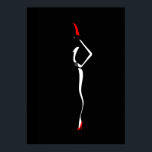 Poster Pop Art Inspirou Moda 4<br><div class="desc">Pop Art Inspirou Mulher da Moda</div>