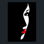 Poster Pop Art Inspirou Moda 5<br><div class="desc">Pop Art Inspirou Mulher da Moda</div>