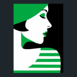 Poster Pop Art Inspirou Mulher da Moda 10<br><div class="desc">Pop Art Inspirou Mulher da Moda</div>