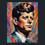 Poster Pop Art Jack JFK John F. Kennedy<br><div class="desc">A coleta de cartões postais é uma paixão para você? Ou isso é algo muito antiquado? Não para amantes de cartões postais. É um hábito indispensável. De que outra forma é possível deixar uma memória que é inteiramente sua que seus entes queridos podem tocar?</div>