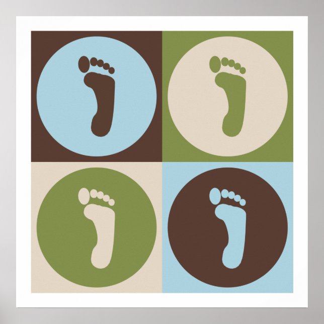 Pôster Pop Art Podiatry (Frente)