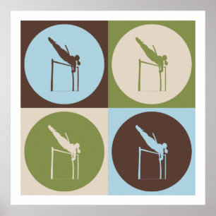 Pôster Pop Art Pole Vaulting