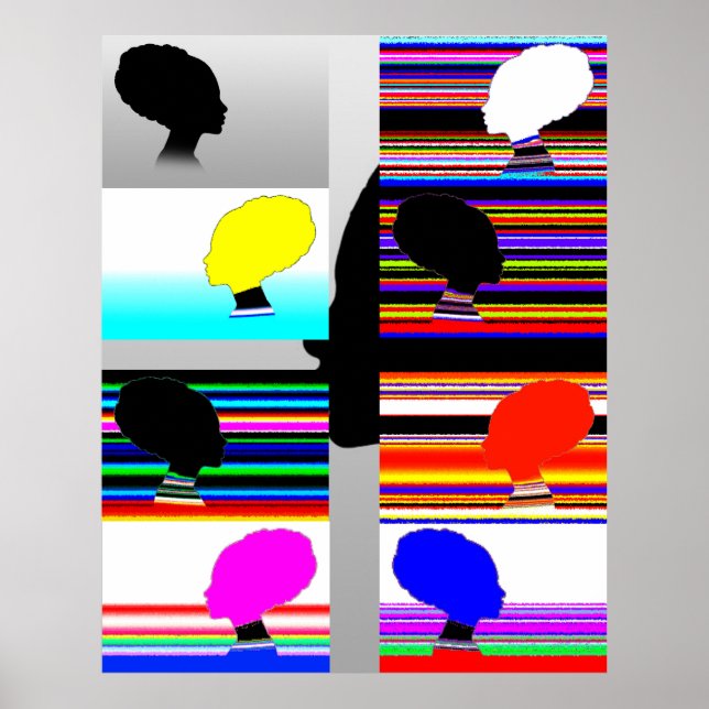 Poster Pop Art Profiles (Frente)