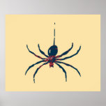 Pôster Pop Art Spider 3<br><div class="desc">Aranha pop. Design está disponível em outros produtos.</div>