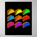 Poster Pop Art Taco<br><div class="desc">Pop Art Taco</div>