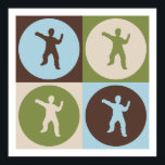 Pôster Pop Art Tai Chi<br><div class="desc">Pop Art Tai Chi. Adquira este design divertido com seu passatempo,  ocupação ou obsessão em t-shirts,  adesivos e muito mais. Eles também fazem presentes de excelente!</div>
