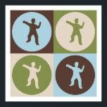 Pôster Pop Art Tai Chi<br><div class="desc">Pop Art Tai Chi. Adquira este design divertido com seu passatempo,  ocupação ou obsessão em t-shirts,  adesivos e muito mais. Eles também fazem presentes de excelente!</div>