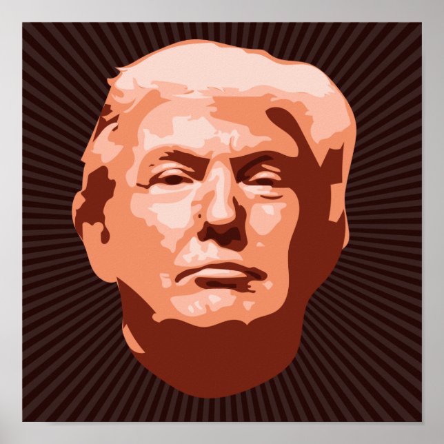 Poster Pop Art Trump (Frente)