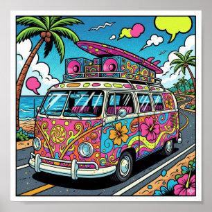 Poster Pop Art Van