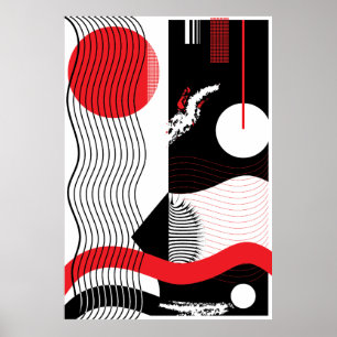 Poster Pop da noite japonesa