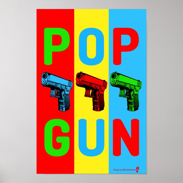 Poster Pop de Arma pop (Frente)
