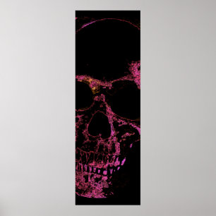 Poster Pop de Arte do Crânio