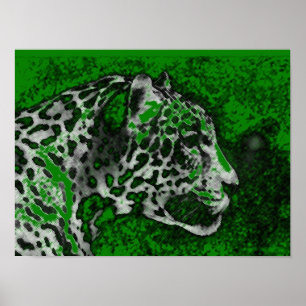 Poster Pop de Arte Jaguar