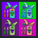 Poster Pop de Arte por Substituição de Química<br><div class="desc">À medida que o nosso conhecimento se constrói sobre o universo,  descobrimos que nada é impossível. Na String Theory,  o humor e o conhecimento são abundantes em nossa diversa seleção de roupa e lembre-se de que 99% dos itens oferecidos em minha galeria podem ser personalizados para seu gosto!</div>