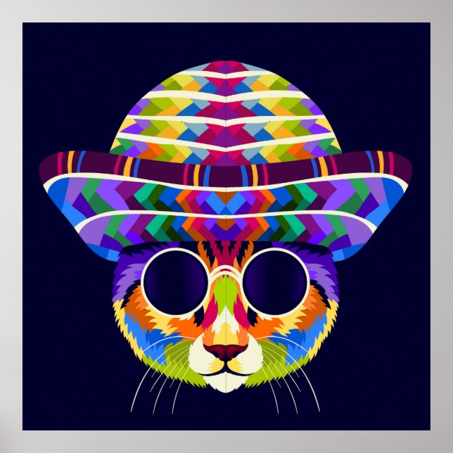 Poster Pop de gato (Frente)