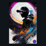 POSTER POP DJ ART<br><div class="desc">DJ IN NEON POP ART.</div>