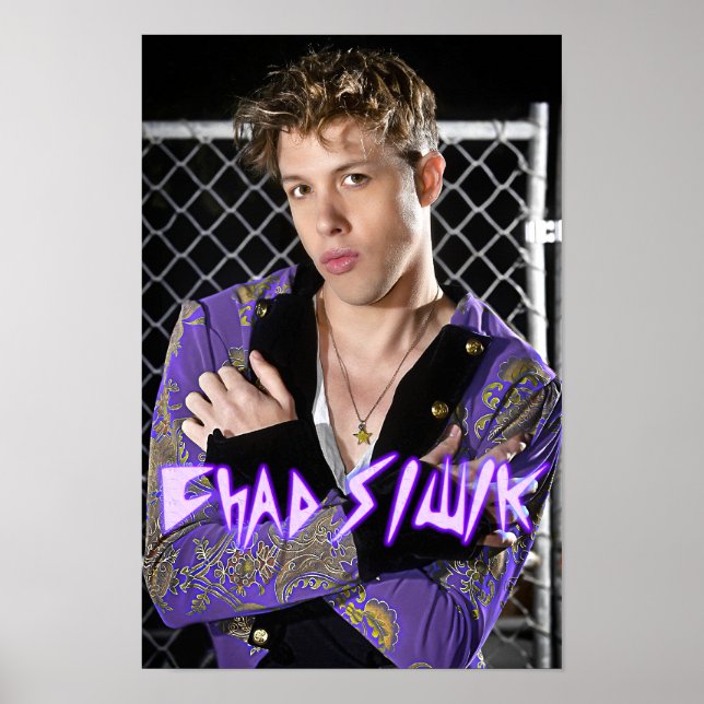Poster "Pop Star" de Chad Siwik (Frente)