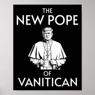 Poster Popa Engraçado De Vanitican