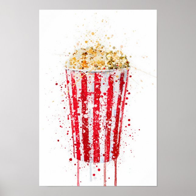 Poster Popcorn (Frente)