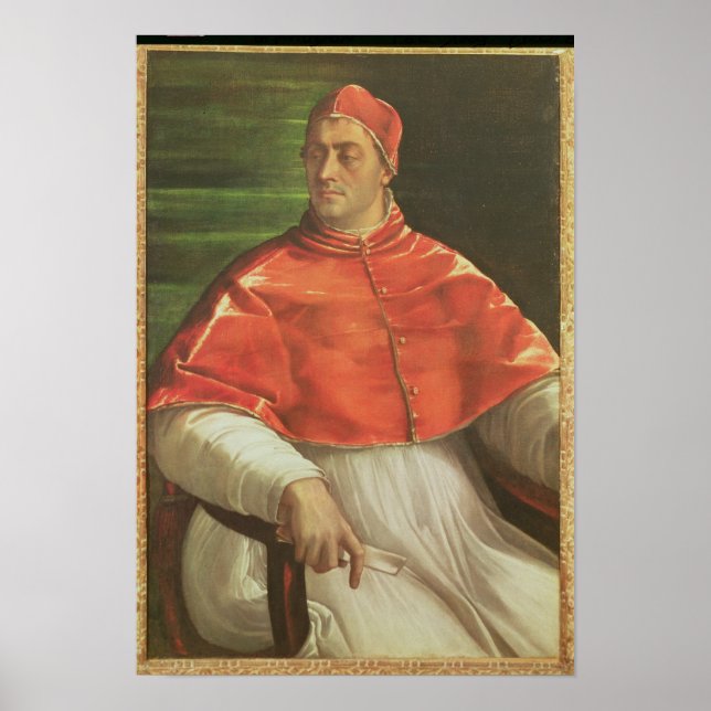 Pôster Pope Clement VII c.1526 (Frente)