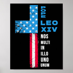 Poster Pope Election Pontifex - Eua - Papa Leo Xiv