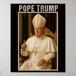 Poster Pope Trump 1 Pope Trump Donald Trump Sábado Políti