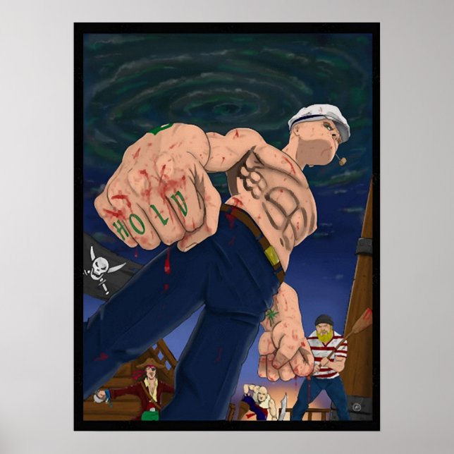 Poster Popeye, o marinheiro (Frente)