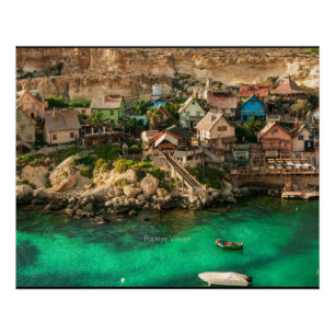 Pôster Popeye Village, Malta,