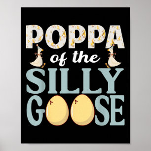 Poster Poppa Goose No Aniversário Engraçado Que Correspon