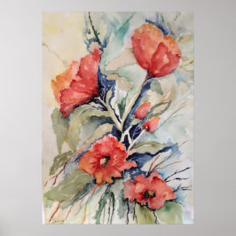 Poster Poppies