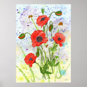 poster 'Poppies'