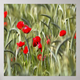 Poster Poppies de Milho