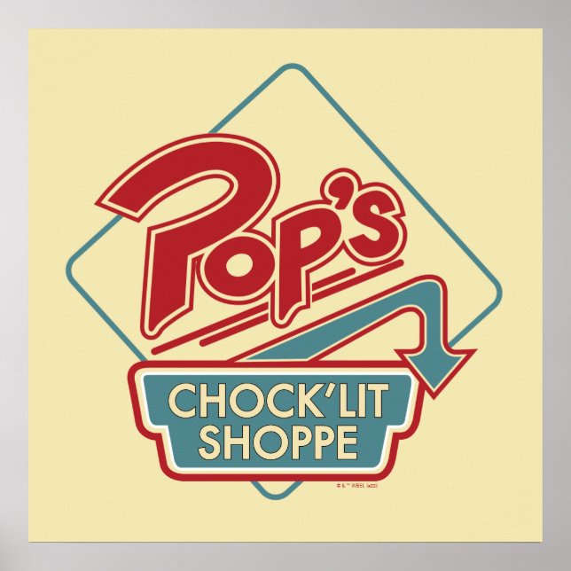Poster Pop's Chock'Lit Shoppe Red Logo (Frente)