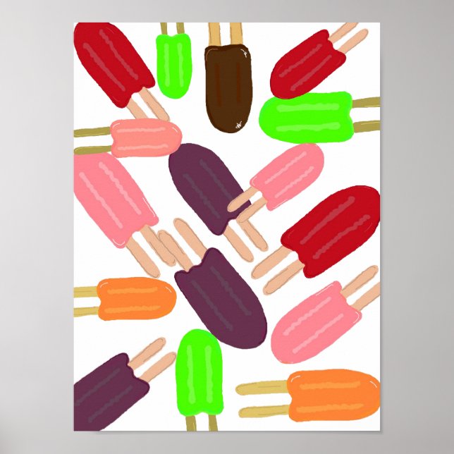 Poster Popsicle Paradise (Frente)