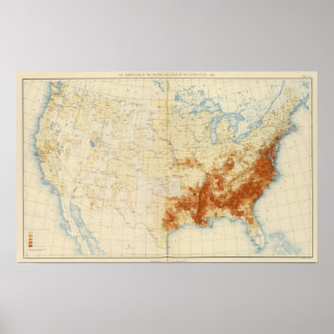 Poster População colorida 10 1890