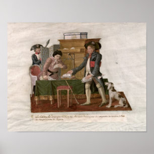 Pôster População rural Fol.55 e o cambiador de dinheiro