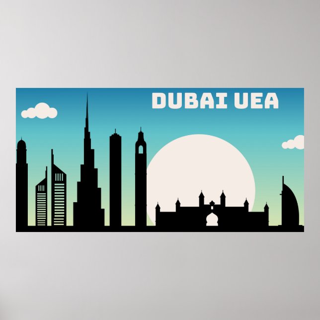Poster Popular Dubai (Frente)