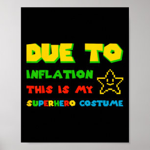 Poster Por Causa Da Inflação, Este É O Meu Salão De Figur