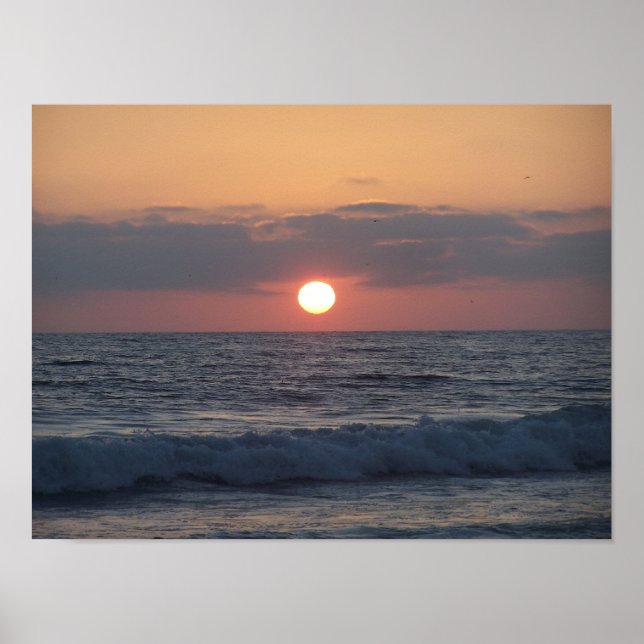 Pôster pôr do sol (Frente)