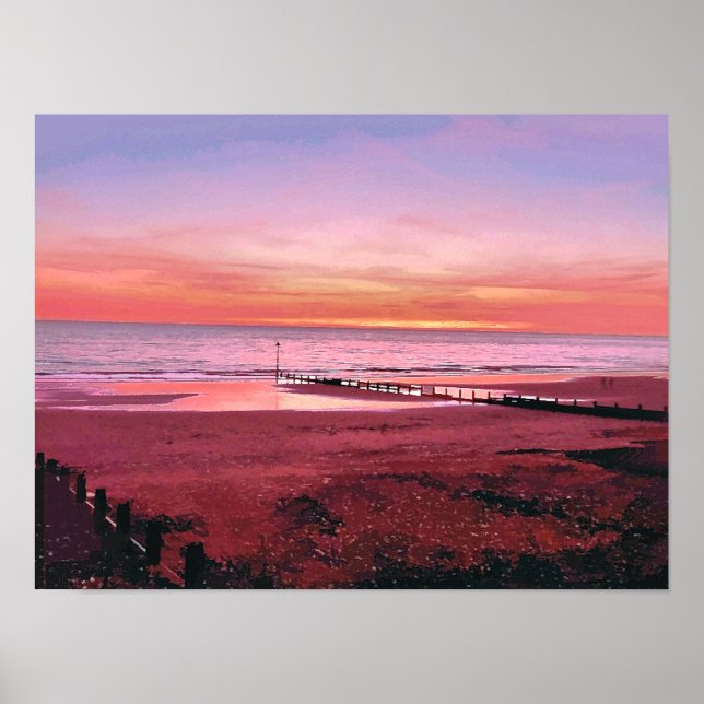 POSTER PÔR DO SOL (Frente)