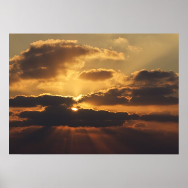 Poster Pôr do sol (Frente)